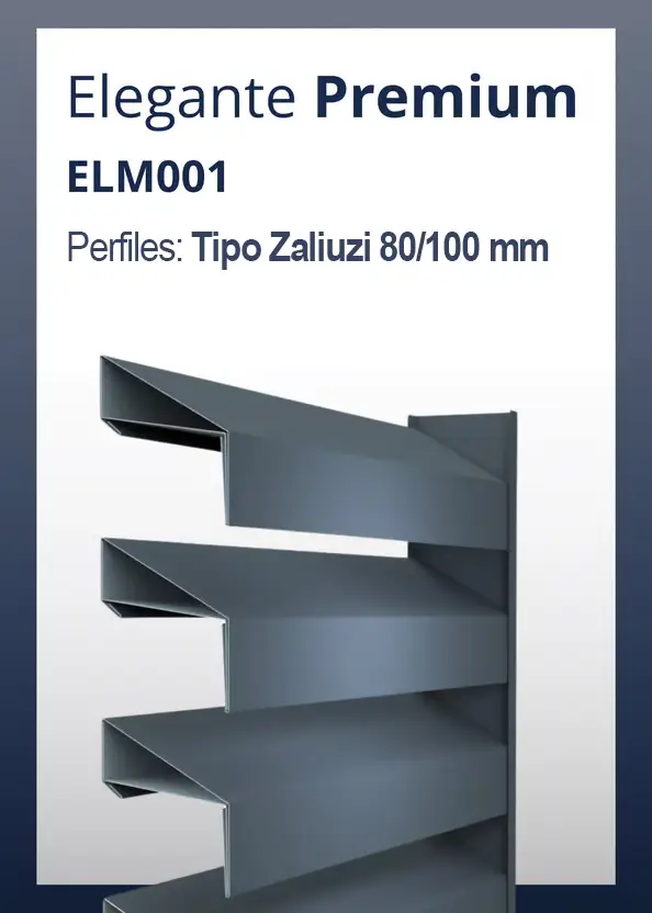 link vallas Elge Premium Tipo Zaliuzi