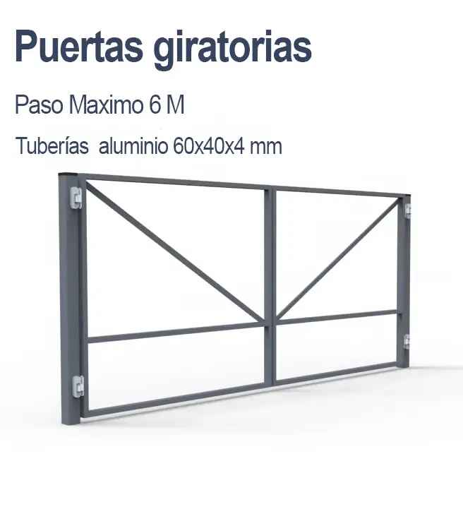 link for puertas giratorias 4m 60 40 4mm